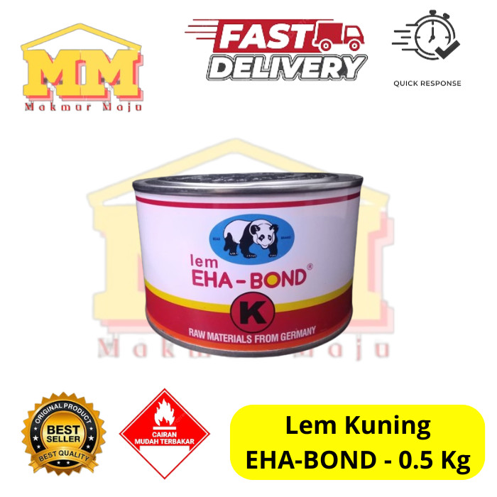 

Lem Kuning Eha Bond 1/2kg - Lem Serbaguna EHABOND