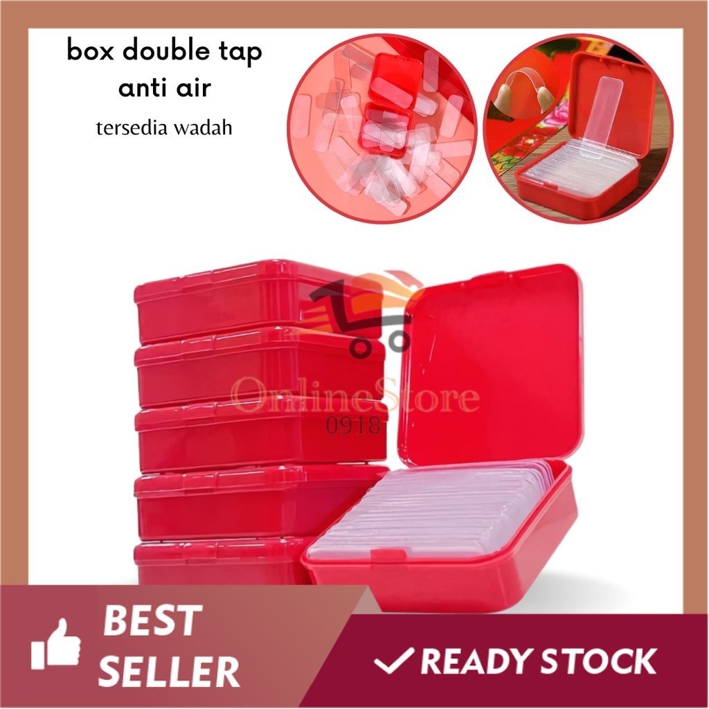 

SERBASERBI' -H207- Box Double Tape Anti Air Reusable - Tape Perekat 2 sisi - Double Tape Waterproof