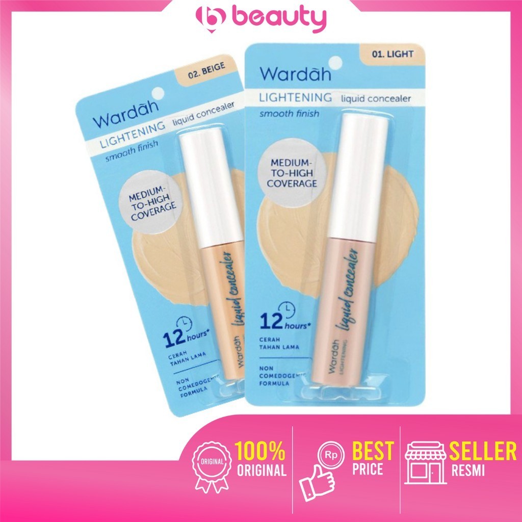 Wardah Lightening Liquid Concealer 7gr / Concealer Wardah