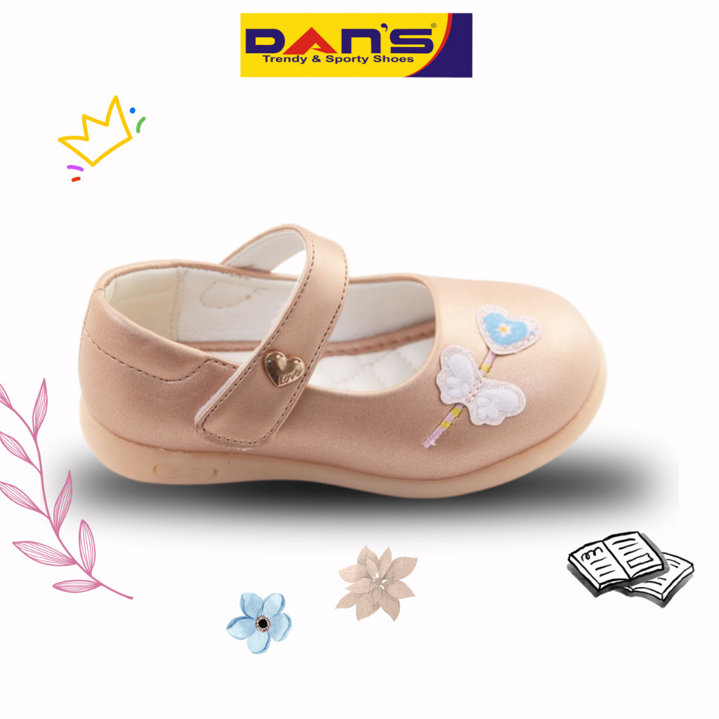 Dans Slava Sepatu Sandal Anak Perempuan - Bronze