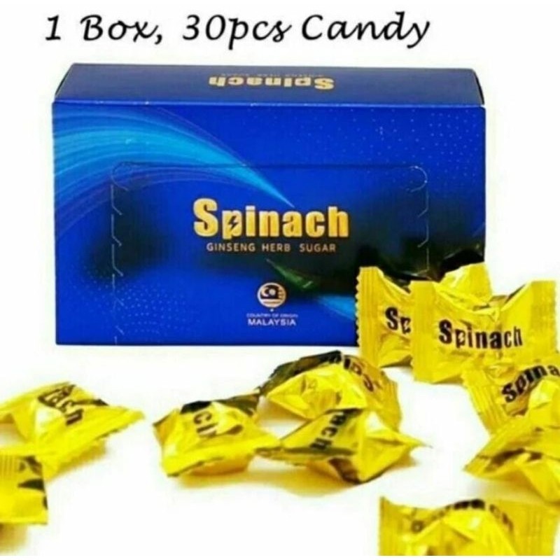 

PRODUK TERBARU Spinach Candy Permen Spinach Original Isi 30pcs