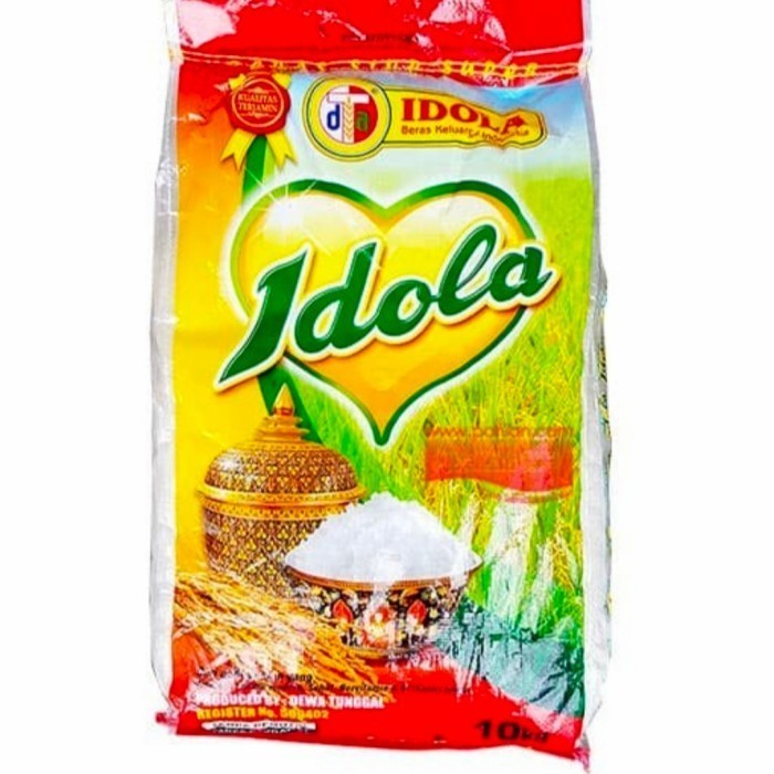 

Beras idola 10 kg premium