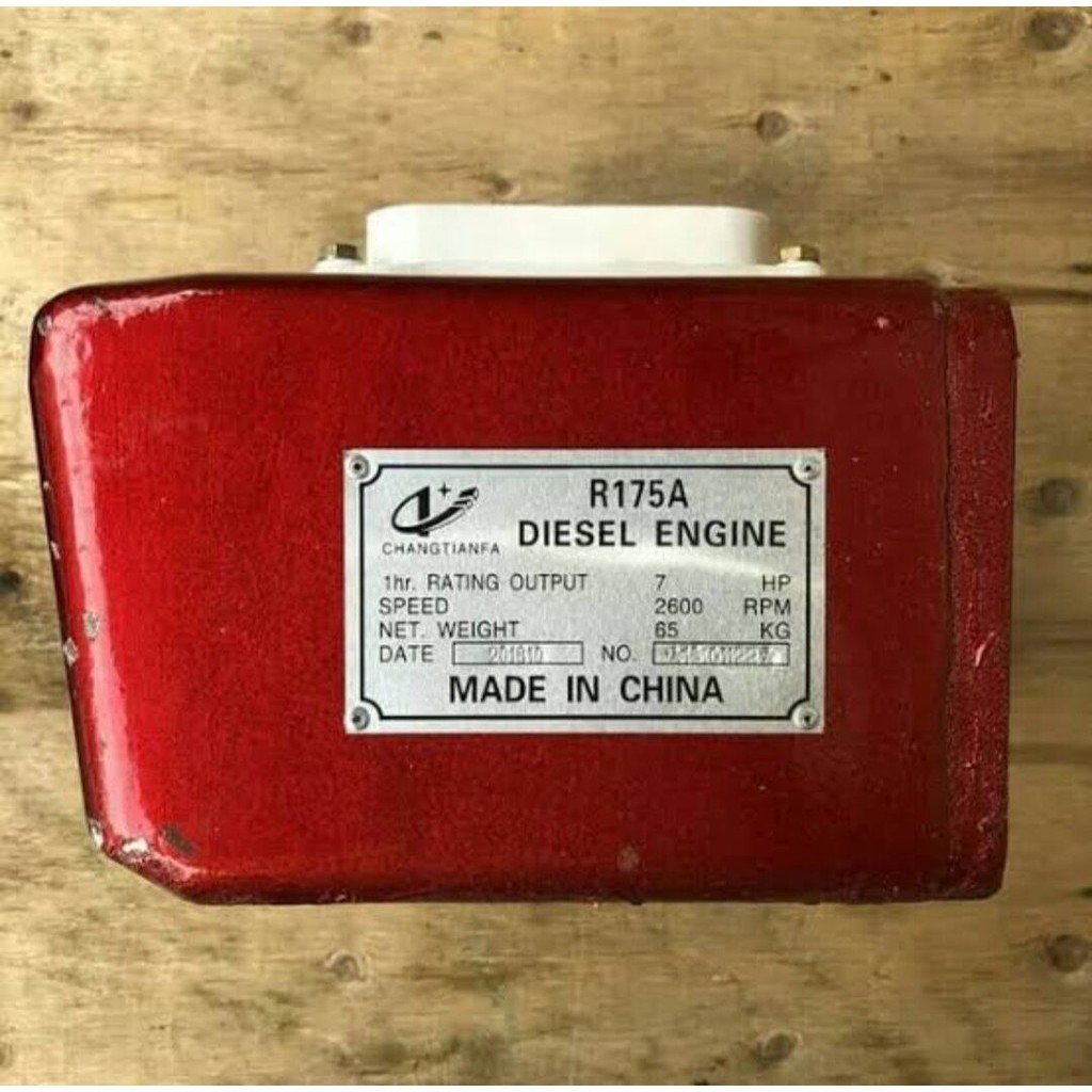 Tanki Air Hopper Mesin Diesel Dongfeng R175