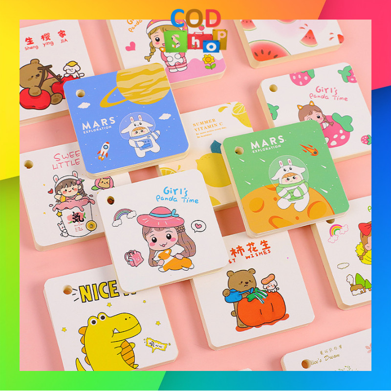 

COD - S6339 Memo Karakter / Notes Mini Karakter Kartun / Notepad Portable