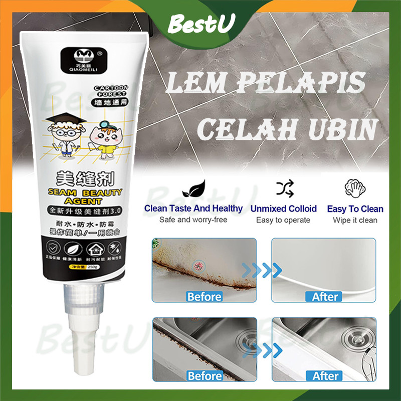Pengisi Celah Nat Keramik/ lem keramik nat keramik kamar /keramik pecah putih dinding isi nat kerami
