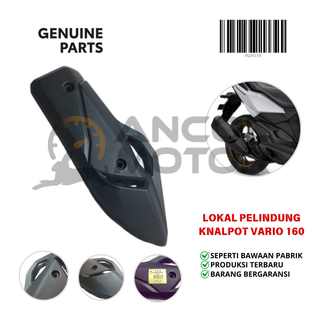 

Lokal Pelindung Knalpot PCX Vario 160 Cover Muffler Exhaust Tameng