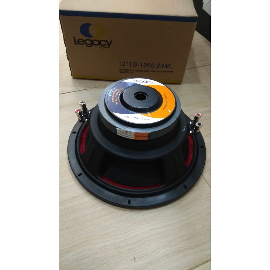 SMART Speaker Subwoofer Legacy 12 inch LG 1296-2 SPEKER LEGACY 1296 12"