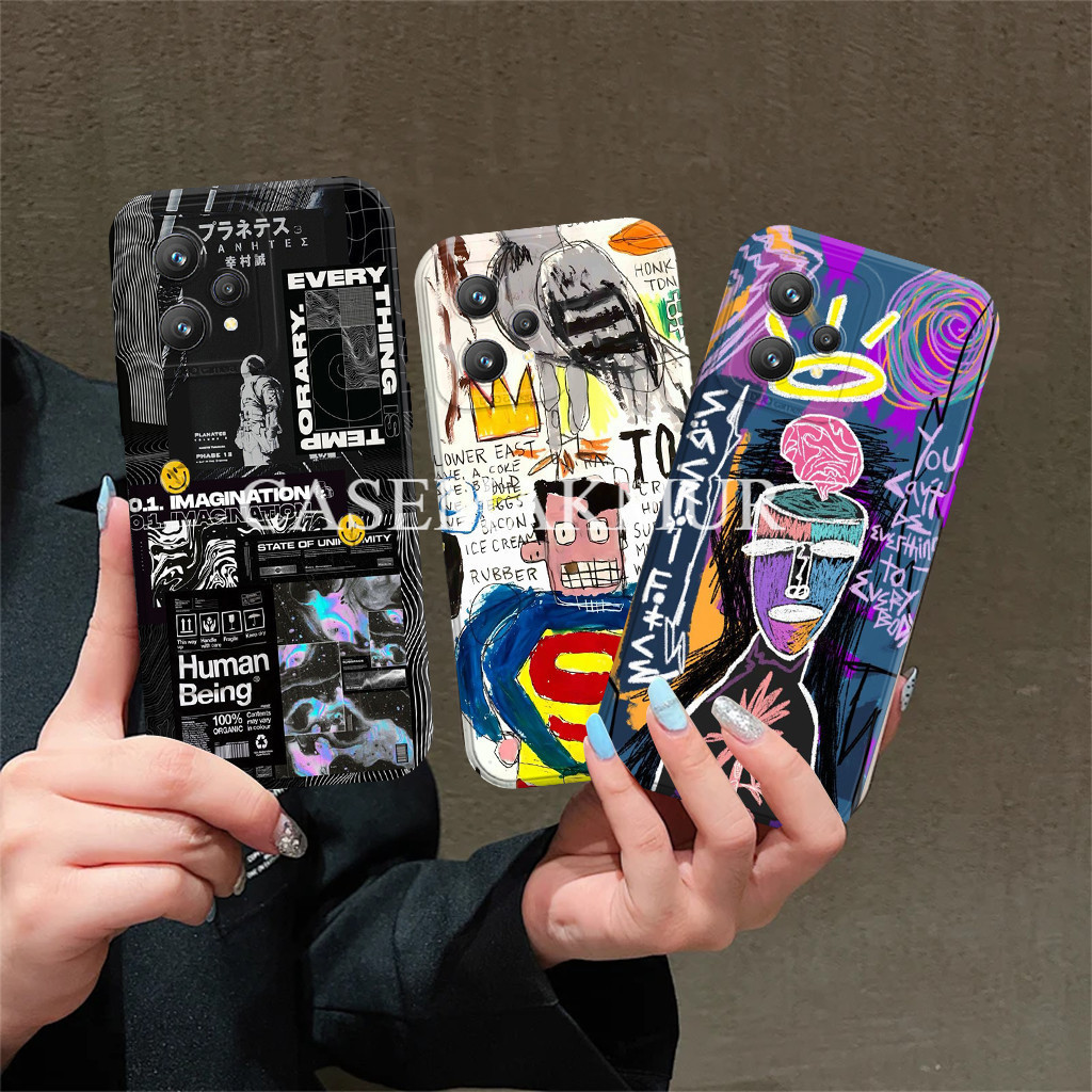 Realme 9 5g / 9 Pro / 9 Pro Plus / 9i Bumper Case - Softcase Pro Kamera - Casing Custom