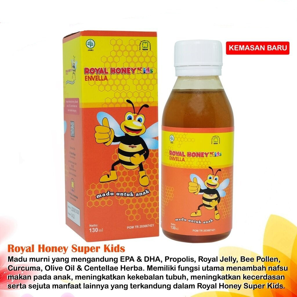 

NATURAL HONEY SUPER KIDS - MADU UNTUK ANAK - MADU SUPERKIDS - MADU ROYAL JELLY