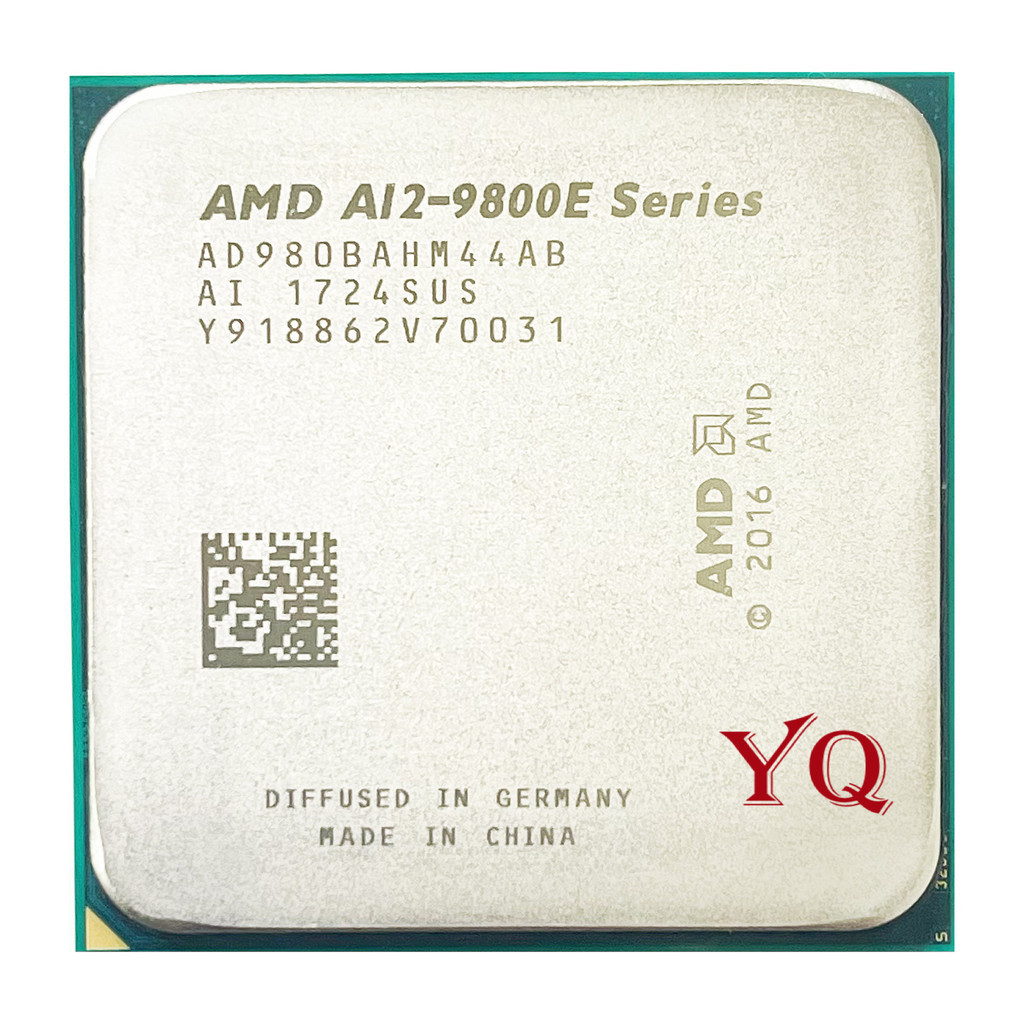 AMD A12-Series A12-9800E A12 9800E 3.1GHz Quad-Core CPU Processor AD9800AHM44AB Socket AM4 satmak A1