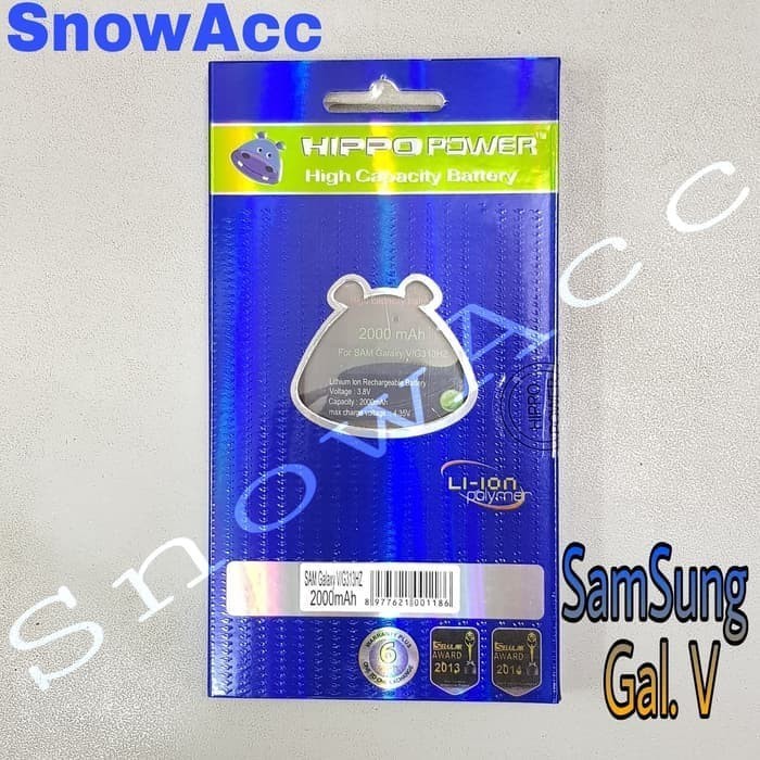 

TP HIPPO BATERAI SAMSUNG GALAXY V 2000MAH (G313) baterai dobel power hipp