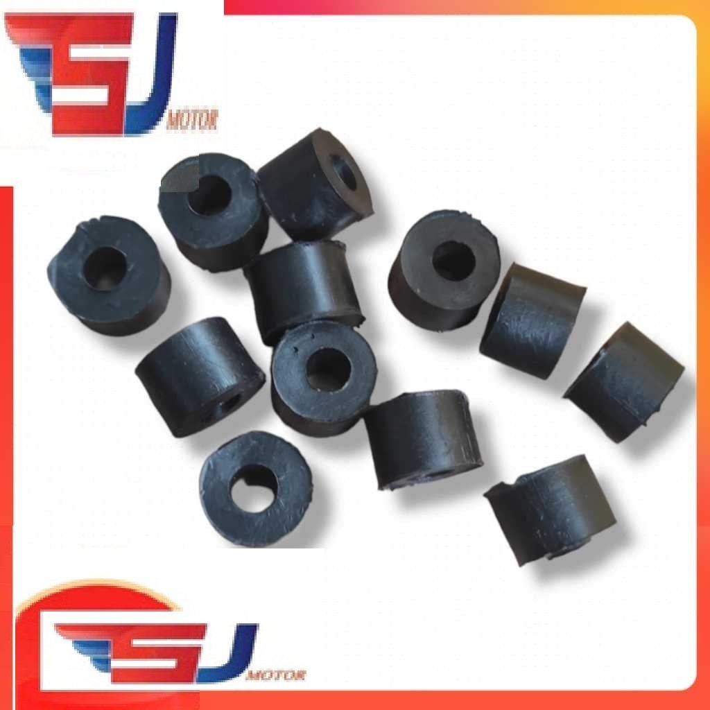 Karet Jalu stang bos karet stang motor, baut 10 / m6