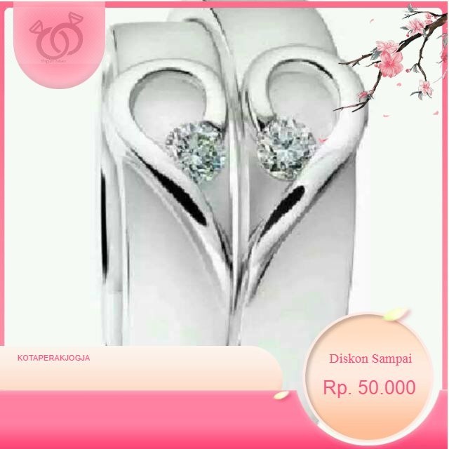 Cincin nikah couple dan cincin kawin palladium cincin emas cincin- By cincin nikah