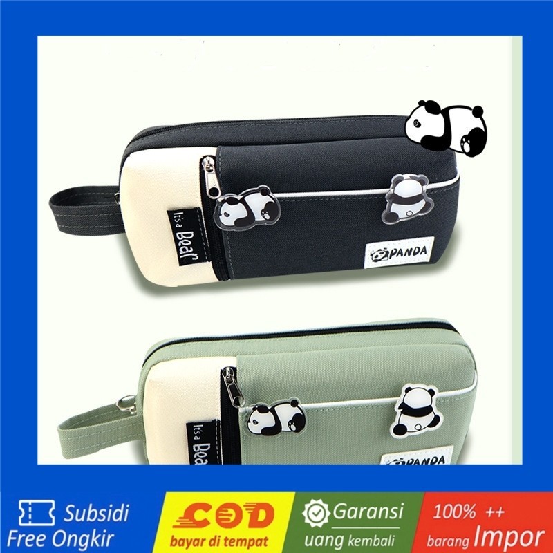 

TXS30 TEMPAT PENSIL PANDA LUCU KOTAK PENSIL TEMPAT PEN KOTAK PEN TEMPAT PEN
