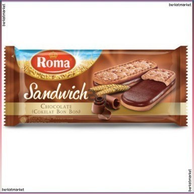 

Roma Sandwich Coklat BonbonPeanut ButterLemon 216gr