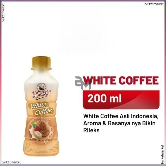 

Kapal Api White Coffee Signature Original Strong Black White Ready To Drink Botol 200ml 1 Pcs Dus Karton