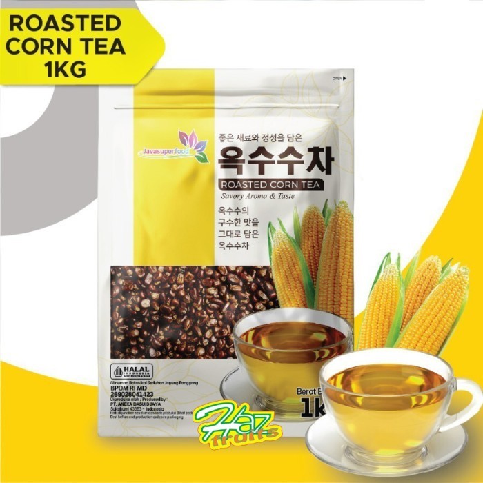 

Teh Biji Jagung Panggang Korea Utuh 1kg Lokal | Roasted Corn Seeds 1 Kg