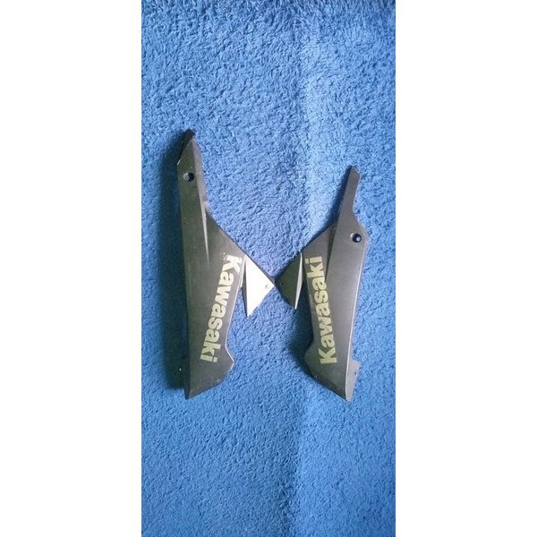 Undercowl Ninja 250 Fi Original Cover Sambungan Fairing Cover Bawah Fairing Body Bawah Fairing Ninja