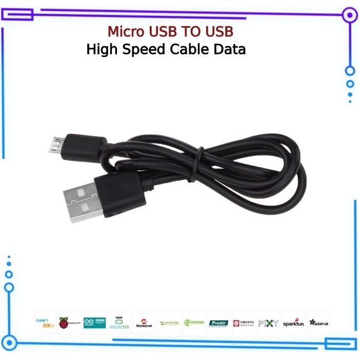 

SYS99 Kabel Micro USB to USB A 1m 100cm High Speed Cable Data