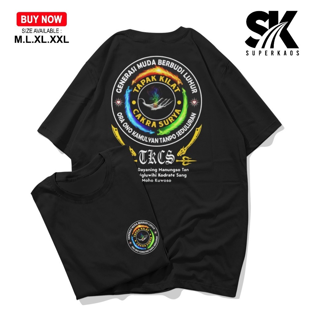 KAOS TAPAK KILAT CAKRA SURYA / KAOS SASTRA JENDRO HAYUNINGRAT KAOS KOLO COKRO / KAOS PERNAPASAN TSLJ