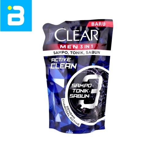 Clear Men 3in1 Active Clean 280ML