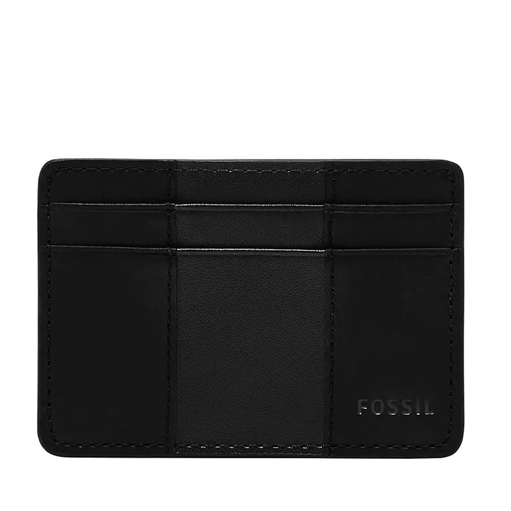 Fossil Everett Card Case Black