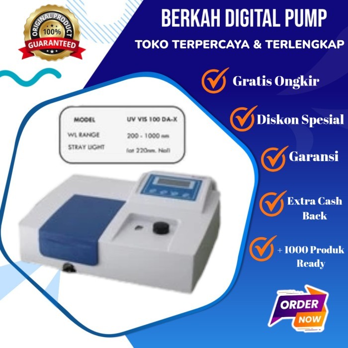 Uv Vis Spectrophotometer 100 Da-X