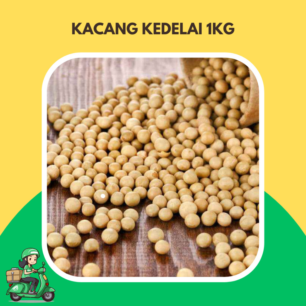 

PROMO Biji Kacang Kedelai Soy Bean Kacang Kedele Fresh 1kg
