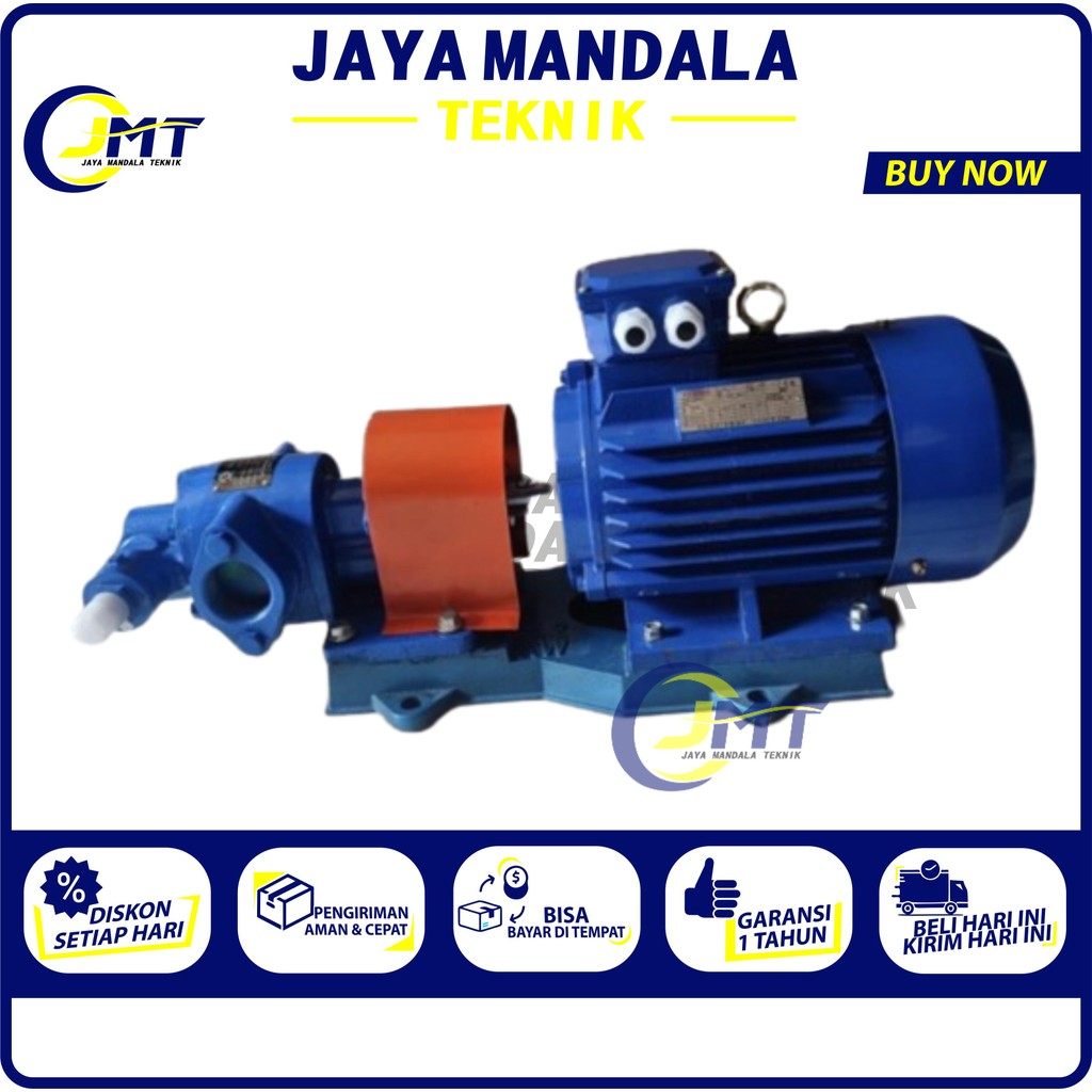 Pompa Oli Gear pump Type KCB 83.3liter/menit merk PRIMAPRO 2.2kw 3PH