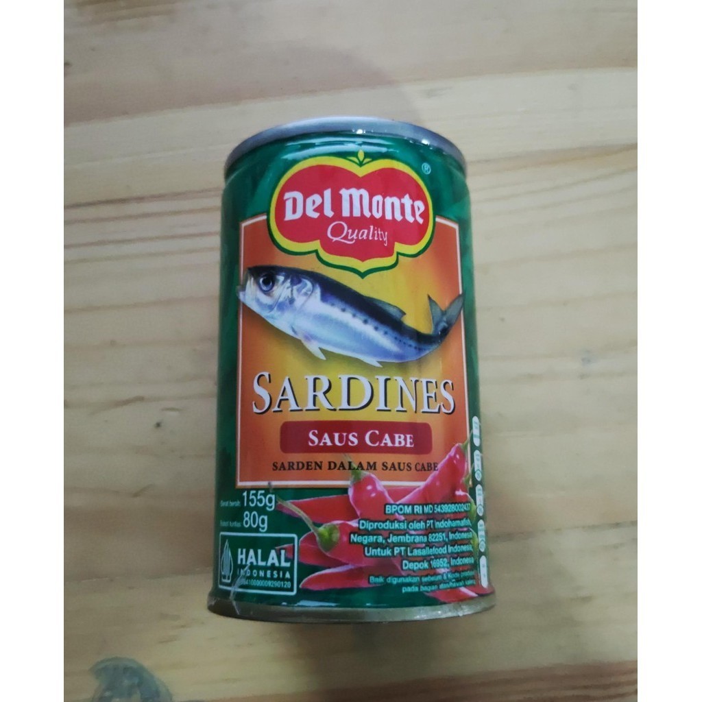 

Del Monte Sarden Saus Cabe 155 gr PCS