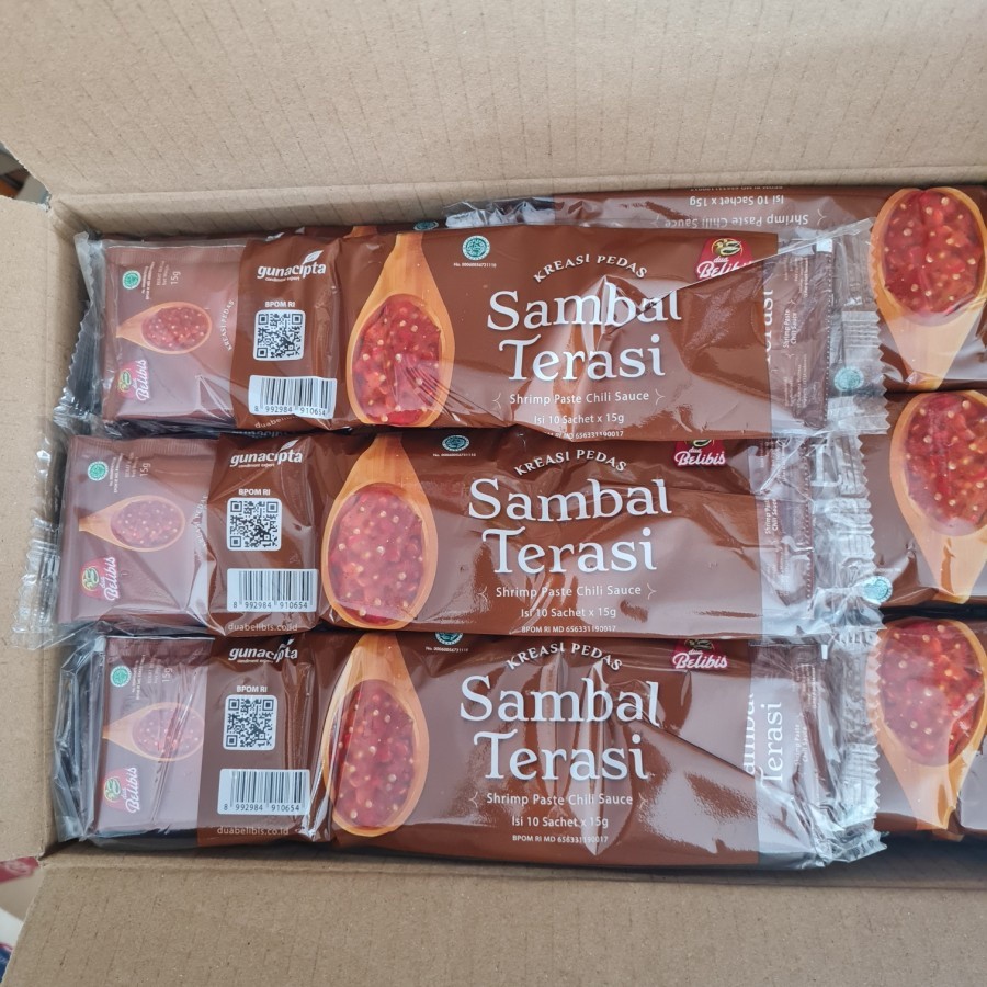 

Sambal Terasi Belibis Sachet 15 gr