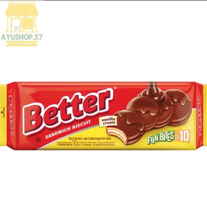 

Better Sandwich Biscuit [100gr] - AYUSHOP57