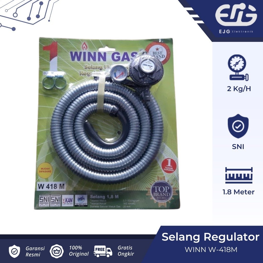 Winn Gas Selang Regulator W 418 M
