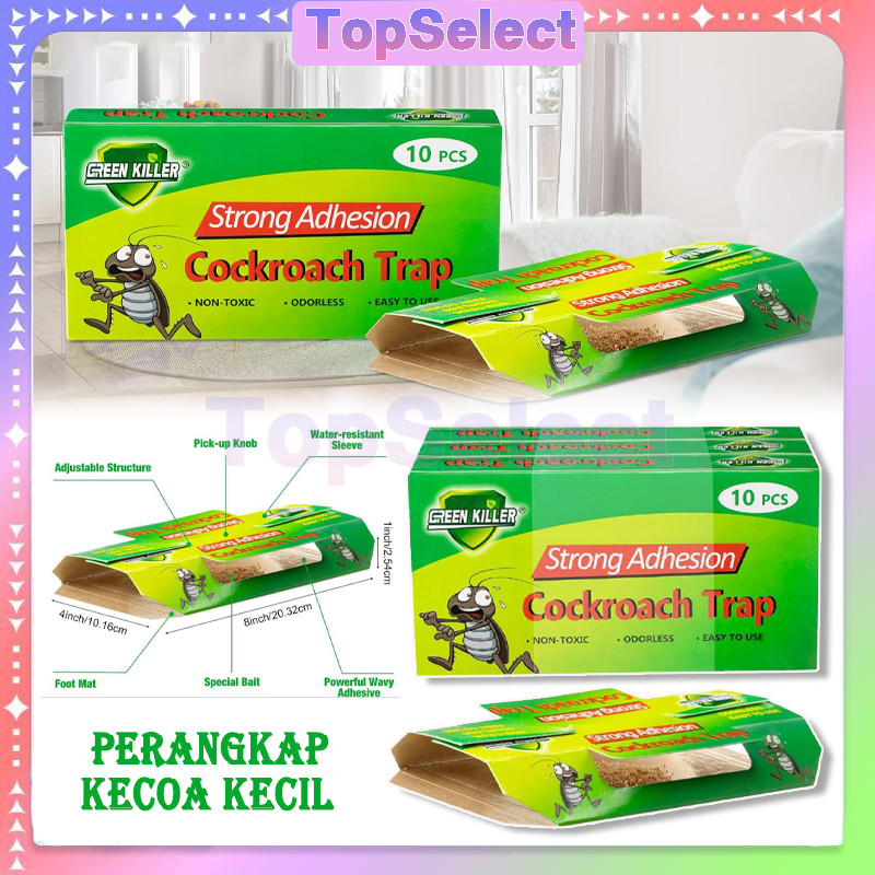 5PCS Lem Perangkap Jebakan Kecoa/Jebakan Kecoa /Perangkap Cicak /Perangkap Kecoa Lem /Lem Pembasmi R