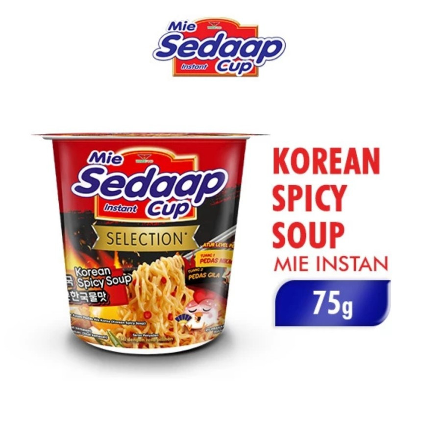 

Mie Sedaap Korean Spicy Soup Cup