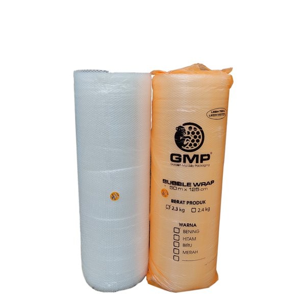 

Bubble Wrap Ekonomis Bening GMP 125 cm x 50 m