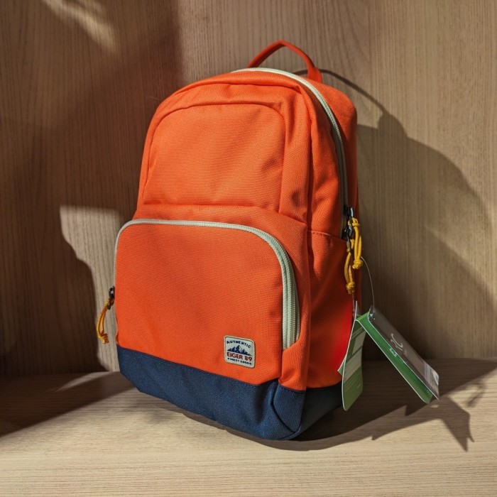 EIGER MINIFY PACK KIDS - Navy - Flo Orange