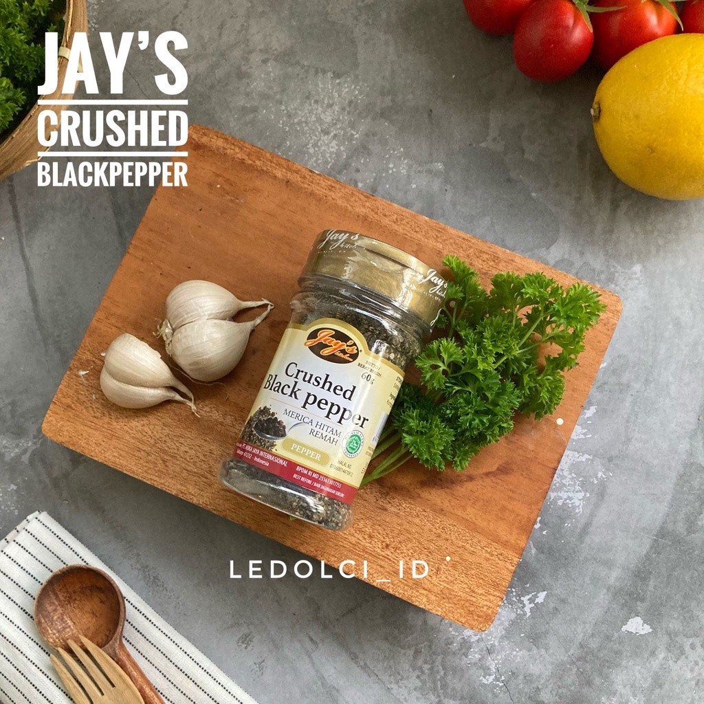 

JAYS JAY'S JAY CRUSHED BLACK PEPPER MERICA LADA HITAM GILING KASAR