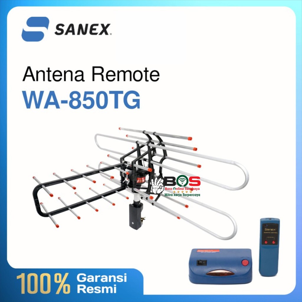 Antena Outdoor Sanex Antena TV Digital Remote WA-850TG WA 850TG