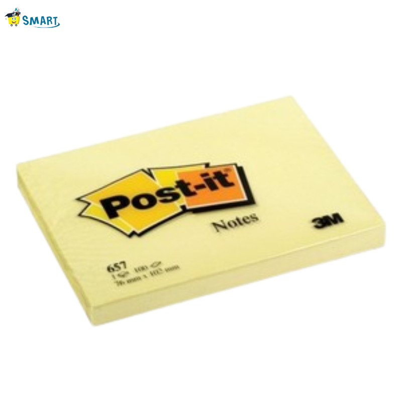 

3M POST IT 657 YELLOW NOTES