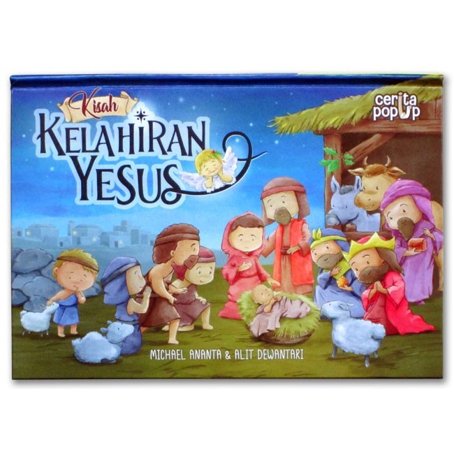 Buku Pop-Up Cerita Alkitab Kelahiran Yesus