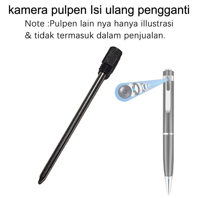 Original Aksesoris mini kamera Isi ulang pulpen pengganti untuk mini CCTV kamera pulpen