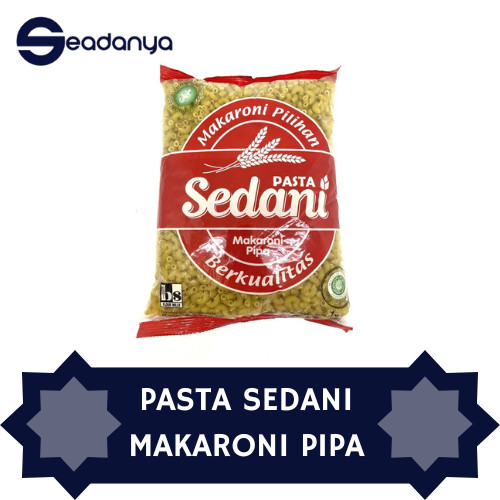 

Pasta Sedani Makaroni Pipa Berkualitas 1kg Halal BPOM