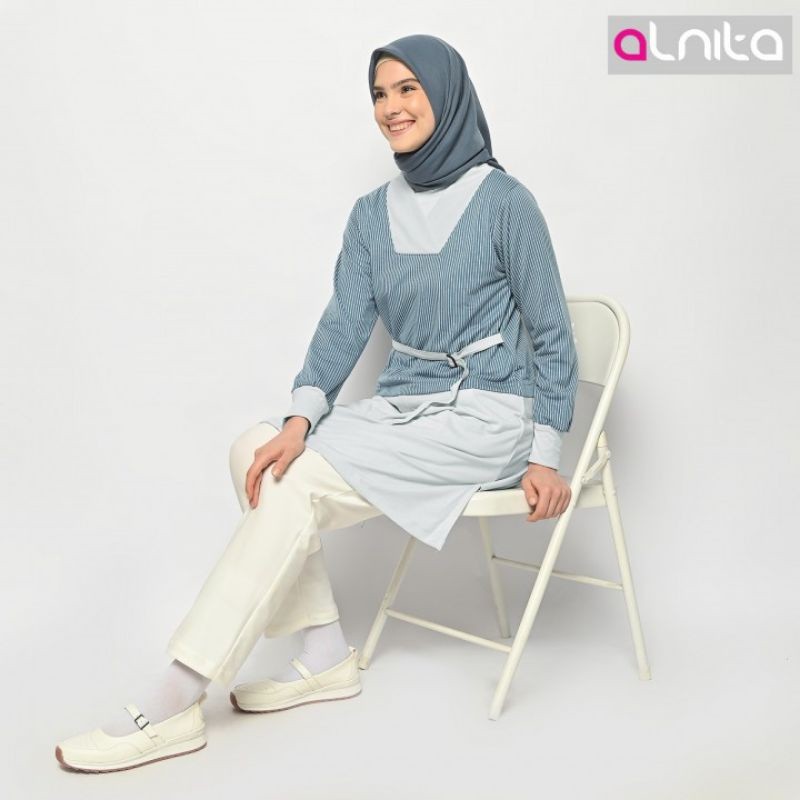 Neiva Atasan Baju Hangat Wanita Muslimah Original by Nibras
