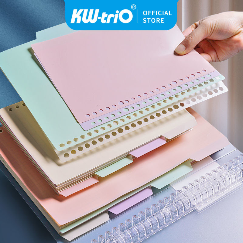 

A5/B5 Morandi Pastel ART Divider /Divider 4Pcs/Pembatas Binder Warna Pastel