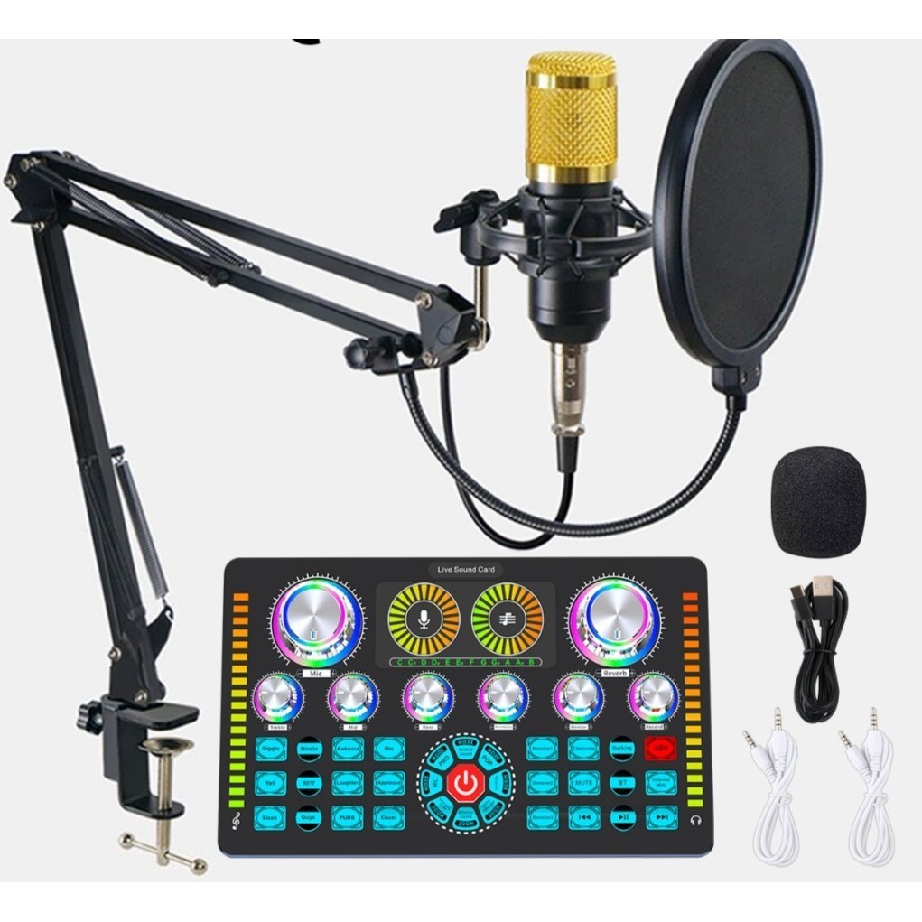 Paket Soundcard Q7  - Built in Phantom 48V