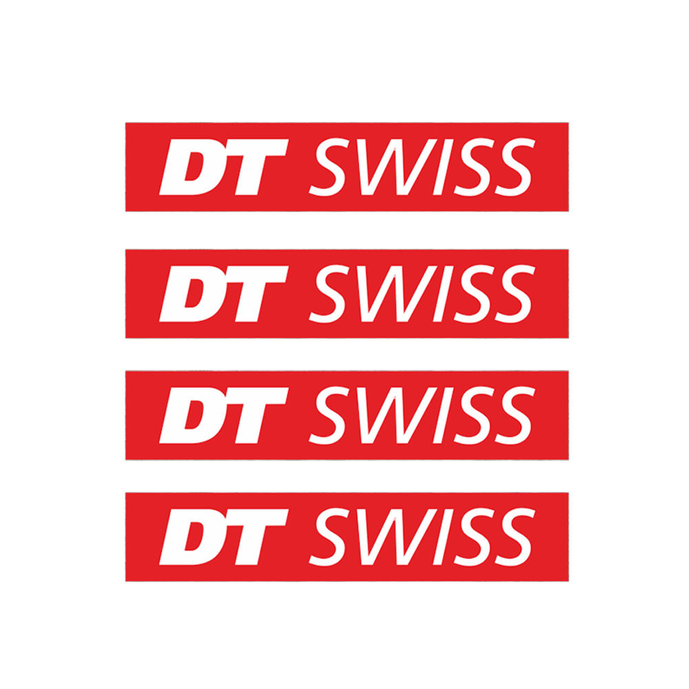 X4 For DT SWISS MTB Spoke Wheel Road Ride Ride Race BMX tools Bike BicycleSTICKER DECAL