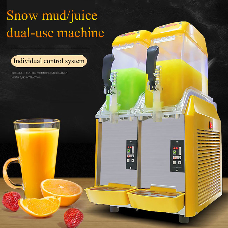 PBOBP Snow Melting Machine Commercial 12 Frozen Hot Cold Drink Beverage Milk Fruit Juicer Juice Disp