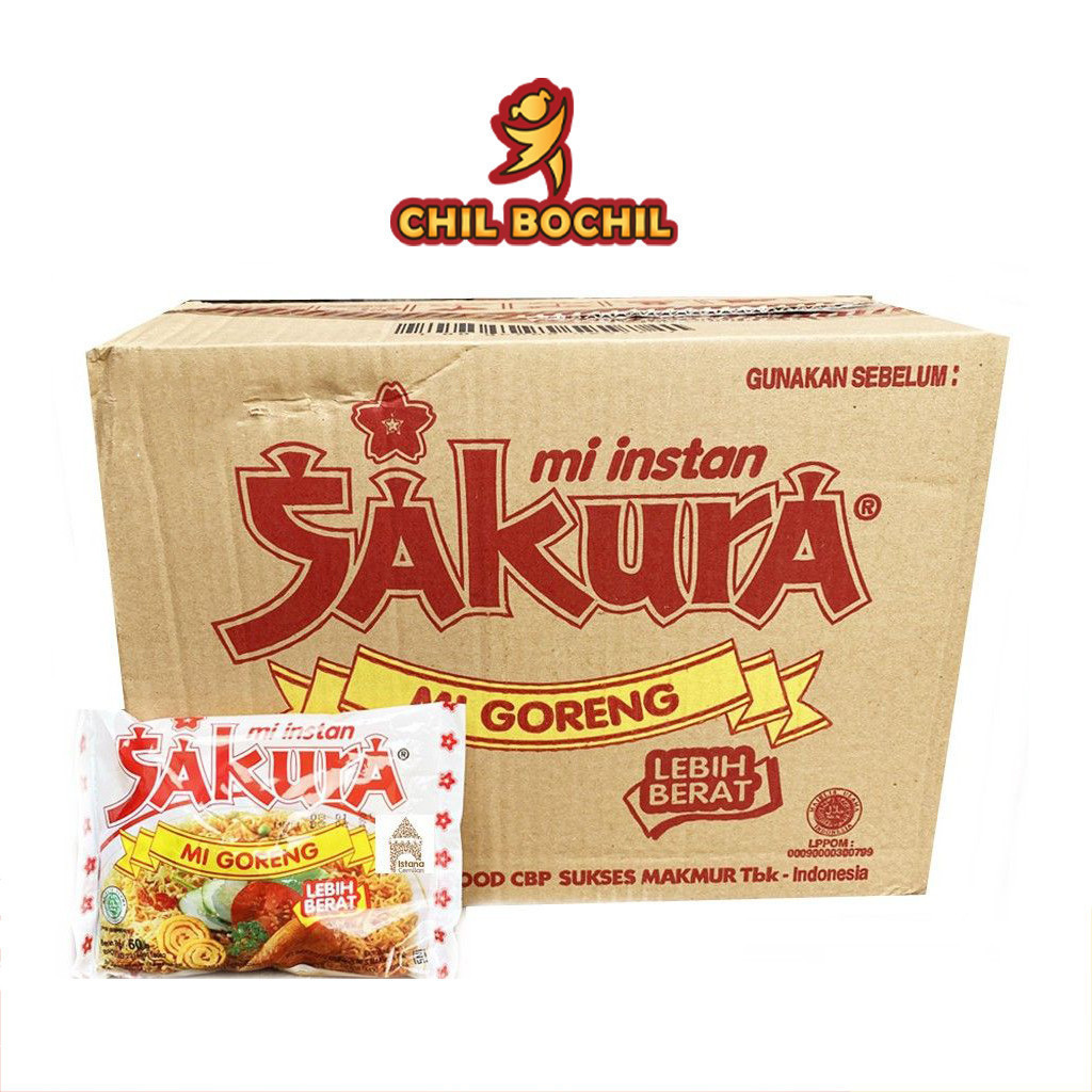 

1 DUS MIE SAKURA GORENG ISI 40 PCS