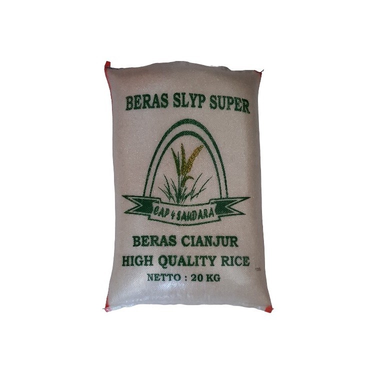 

Beras pandan wangi jitay patahan asli Cianjur Cap 4 Saudara 20 kg